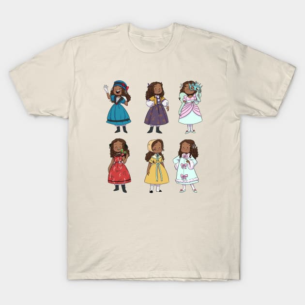 Cecile Rey - American Girl T-Shirt by LaurenS